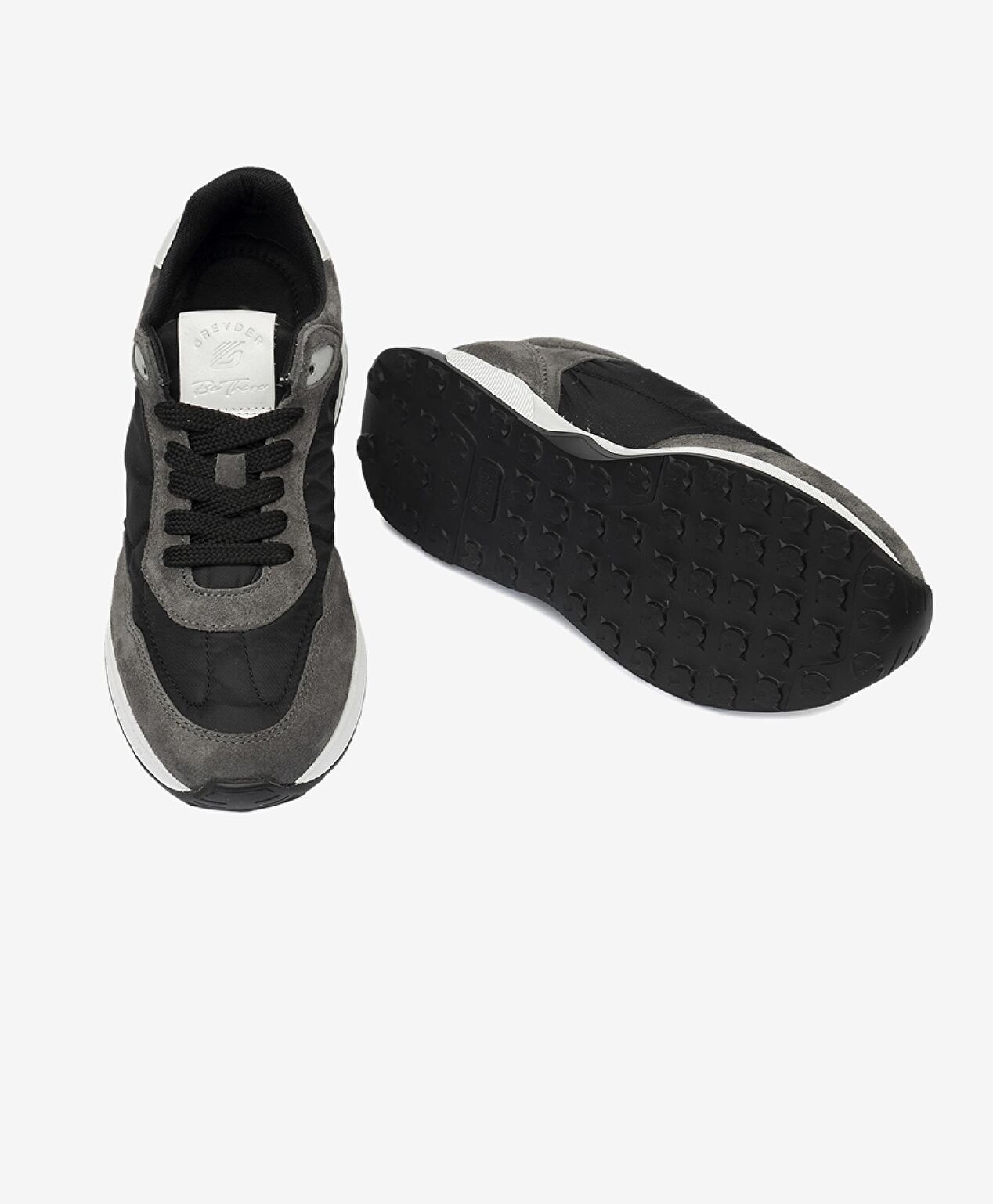 Kadın Antrasit Hakiki Deri Spor Ayakkabı - 7