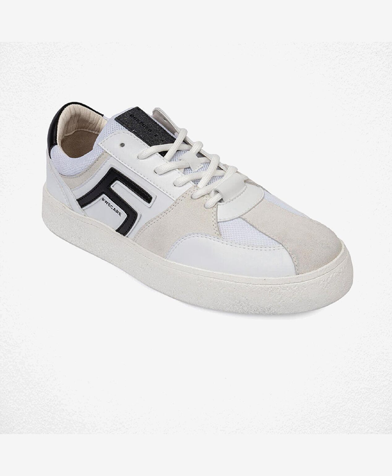 Greyder LAB Kadın Beyaz Siyah Sneaker Ayakkabı - 1