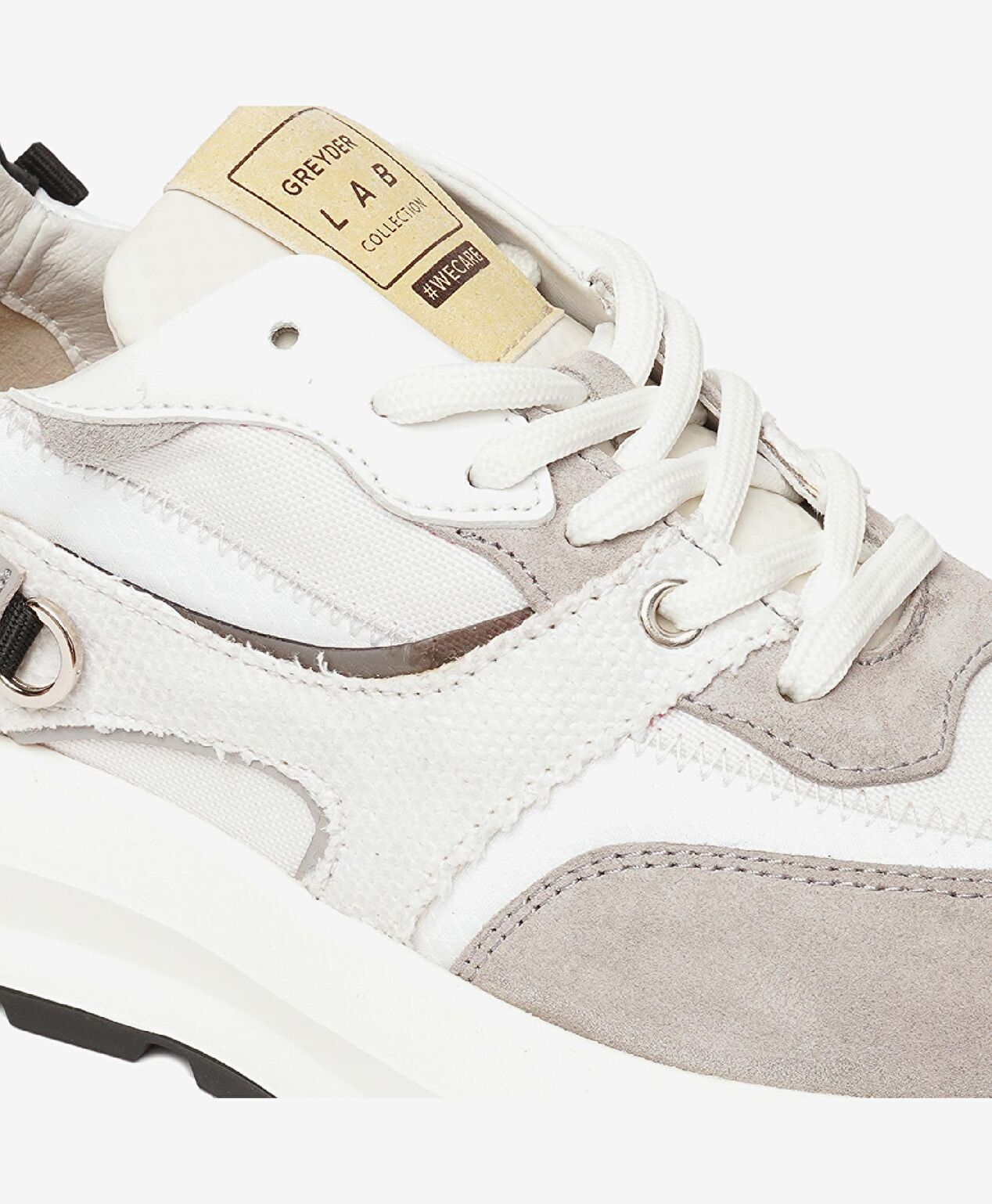 GreyderLab Kadın Beyaz Sneaker Ayakkabı - 5