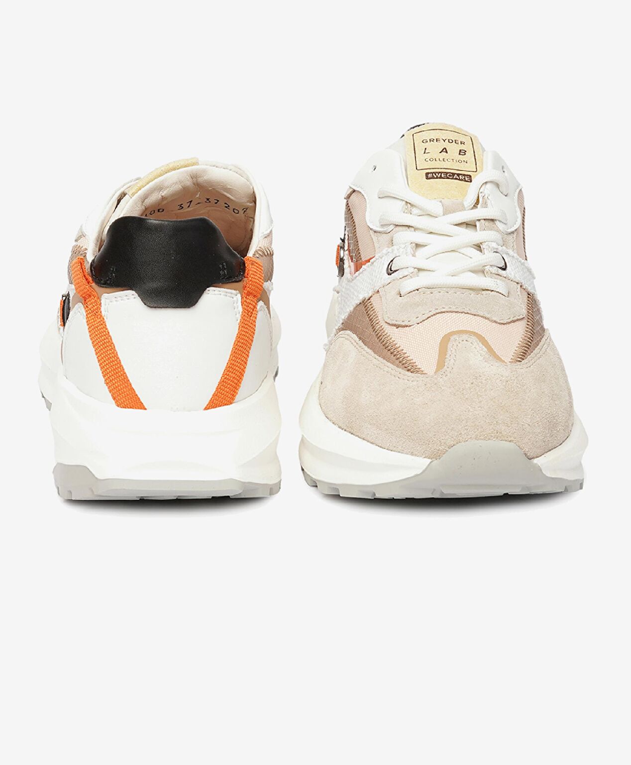 GreyderLab Kadın Bej Sneaker Ayakkabı - 7