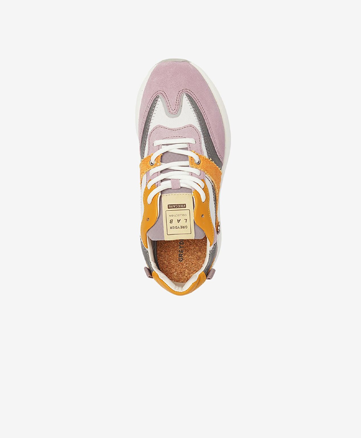 GreyderLab Kadın Sarı Sneaker Ayakkabı - 4