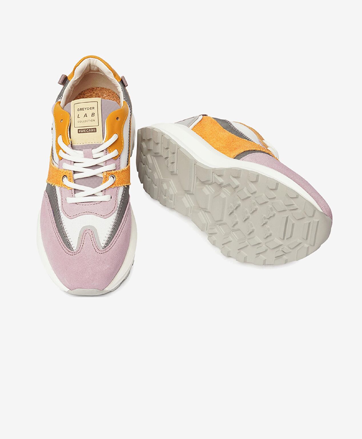 GreyderLab Kadın Sarı Sneaker Ayakkabı - 6