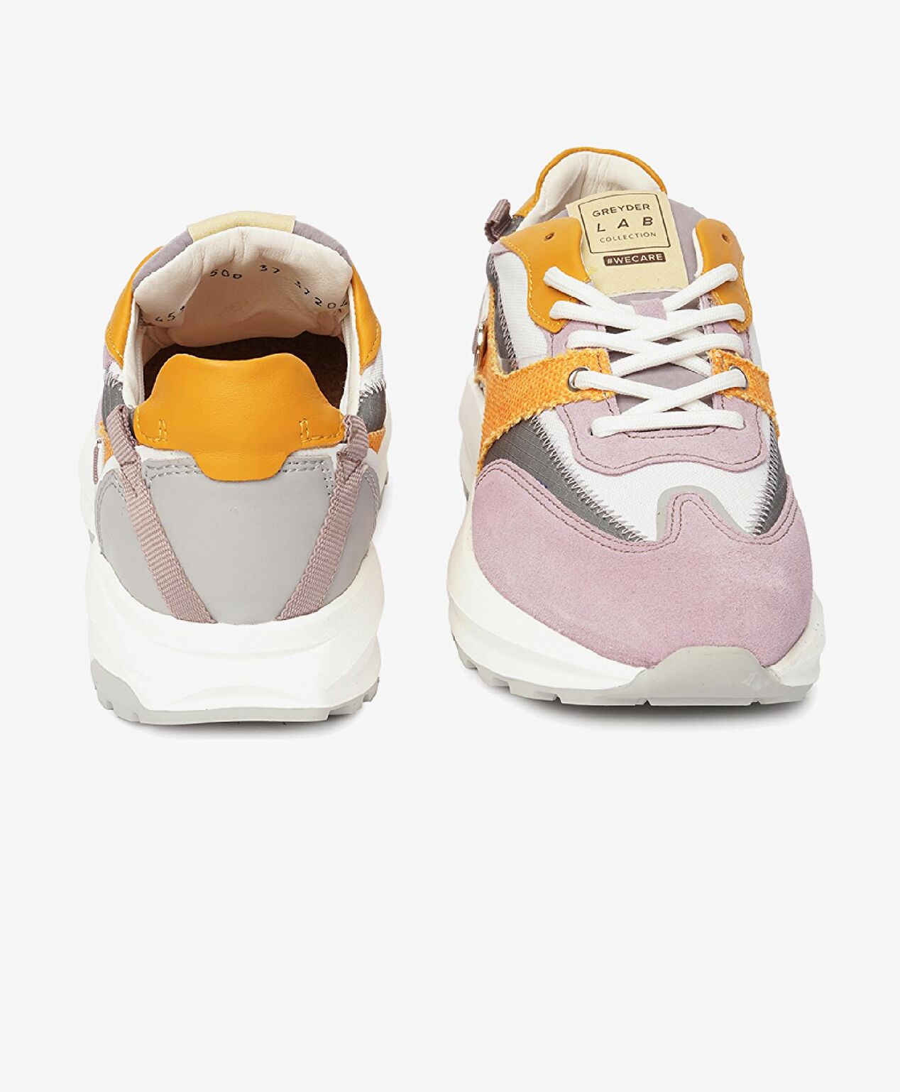 GreyderLab Kadın Sarı Sneaker Ayakkabı - 7