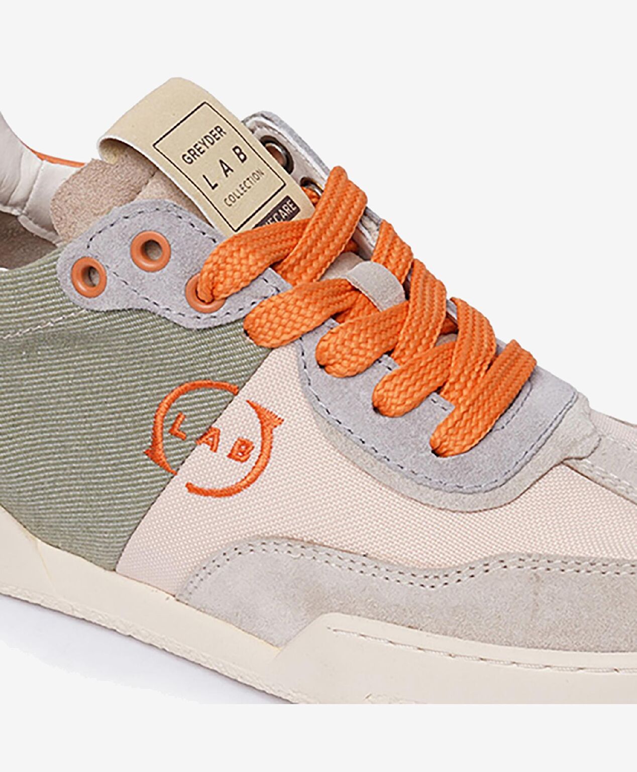 GreyderLab Kadın Ekru Sneaker Ayakkabı - 6