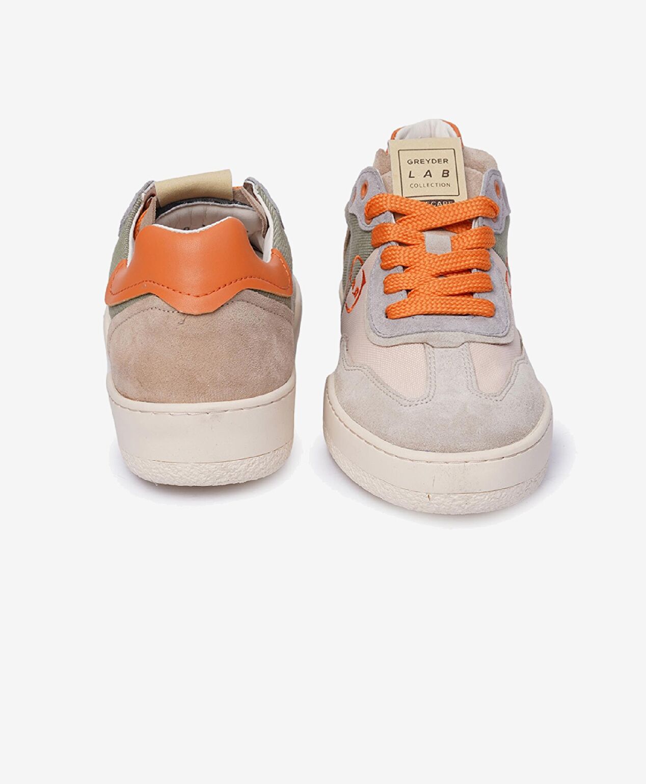 GreyderLab Kadın Ekru Sneaker Ayakkabı - 8