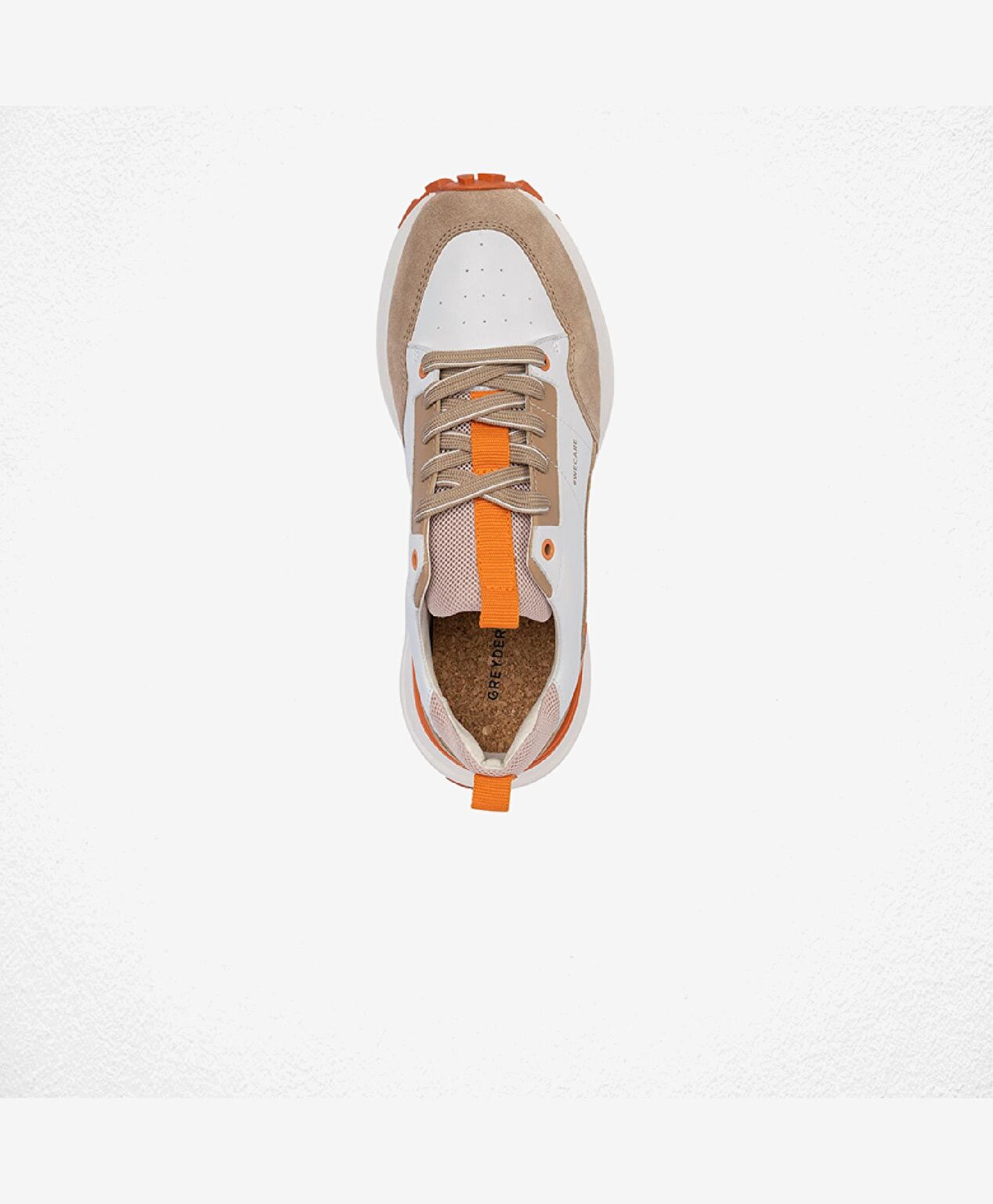 GreyderLab Kadın Kum Sneaker Ayakkabı - 6