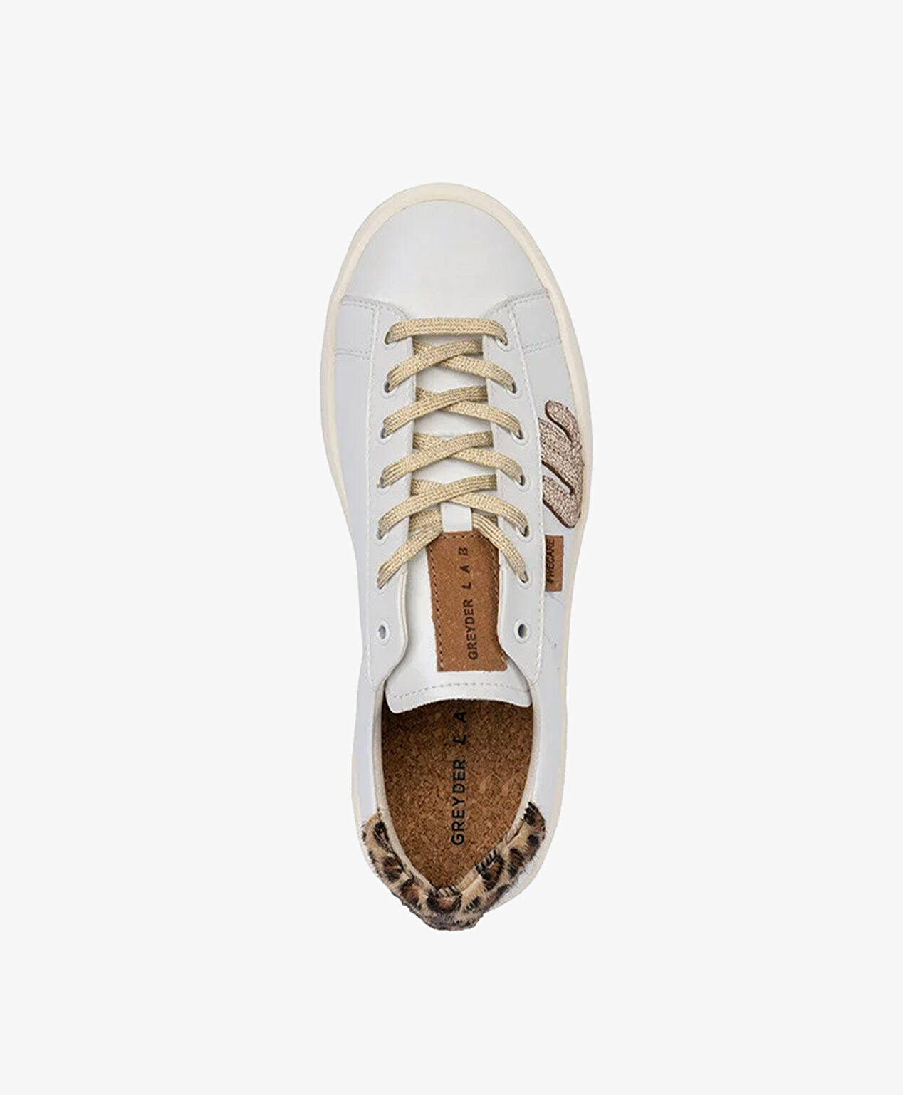 Greyder LAB Kadın Altın Sneaker Ayakkabı - 4