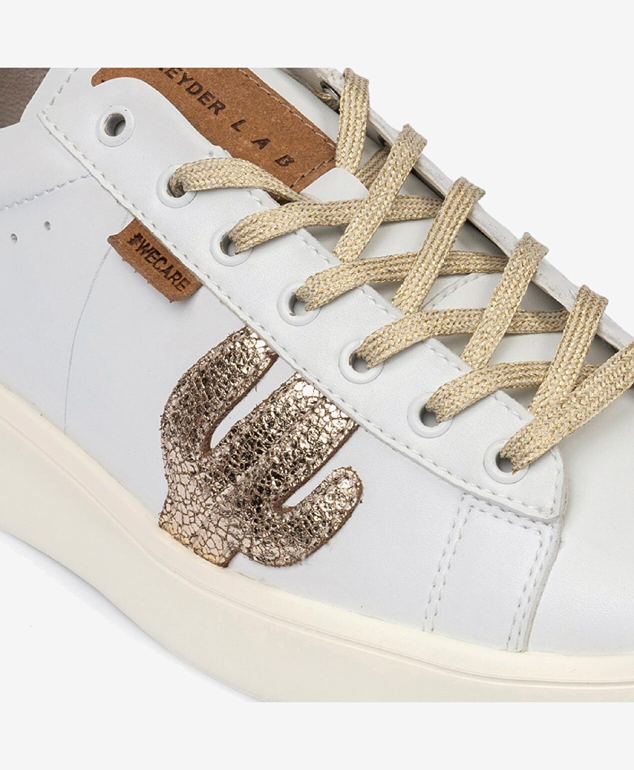 GreyderLab Kadın Altın Sneaker Ayakkabı - 7