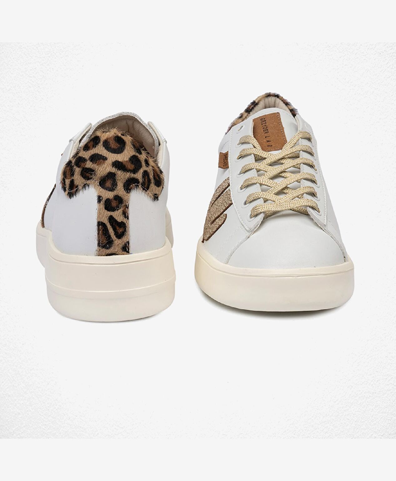 GreyderLab Kadın Altın Sneaker Ayakkabı - 9