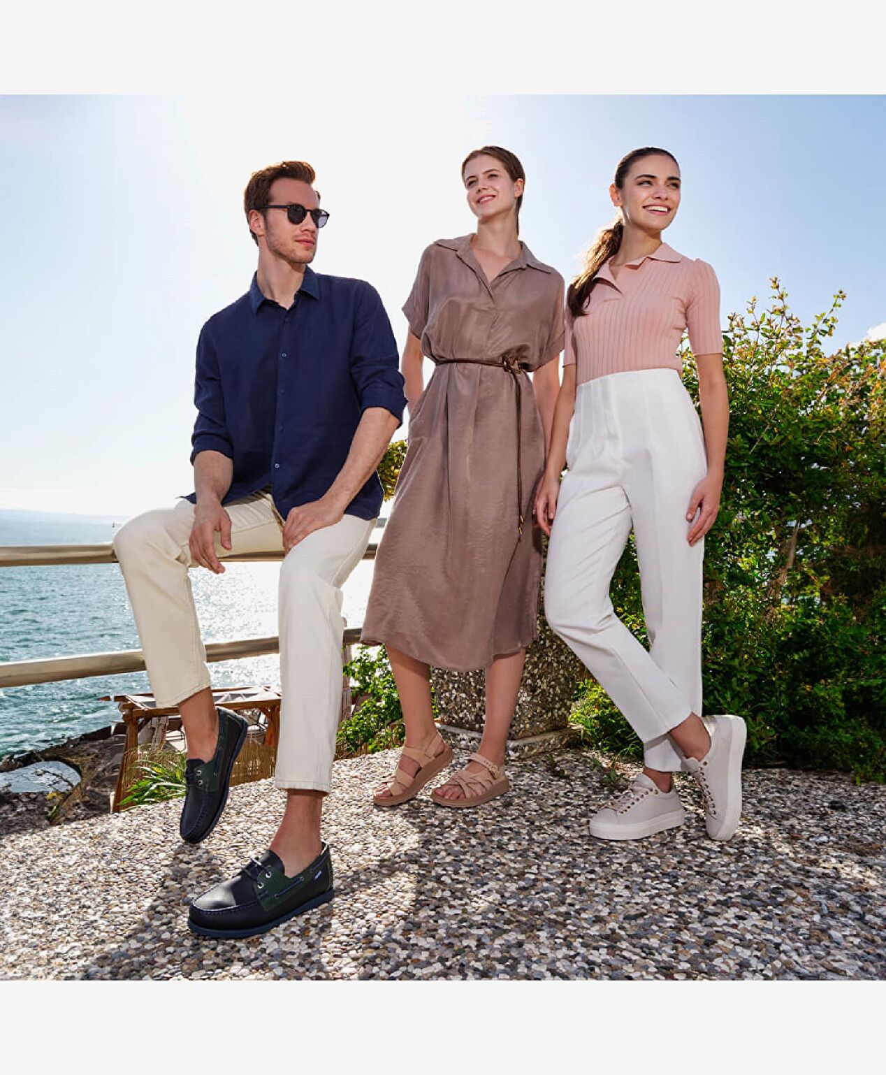 Kadın Açık Vizon Hakiki Deri Sneaker Ayakkabı - 2