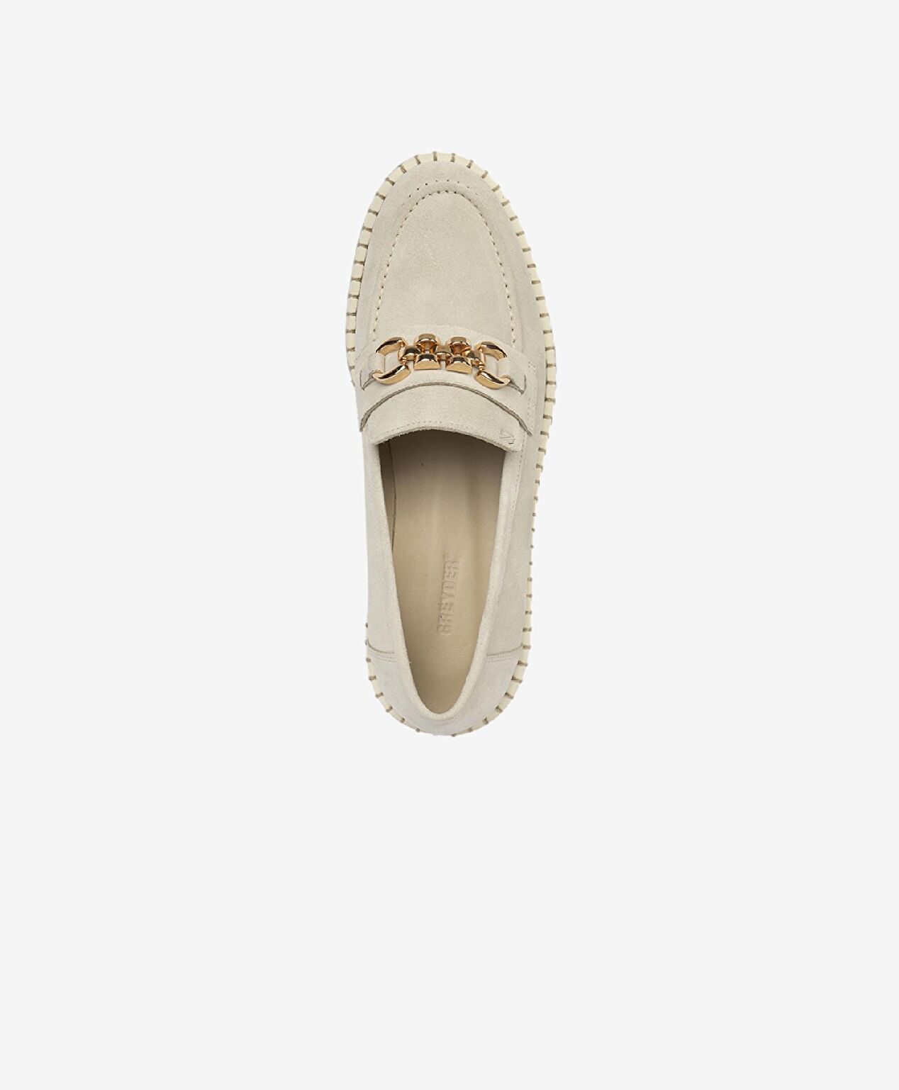 Kadın Bej Hakiki Deri Loafer Ayakkabı - 6