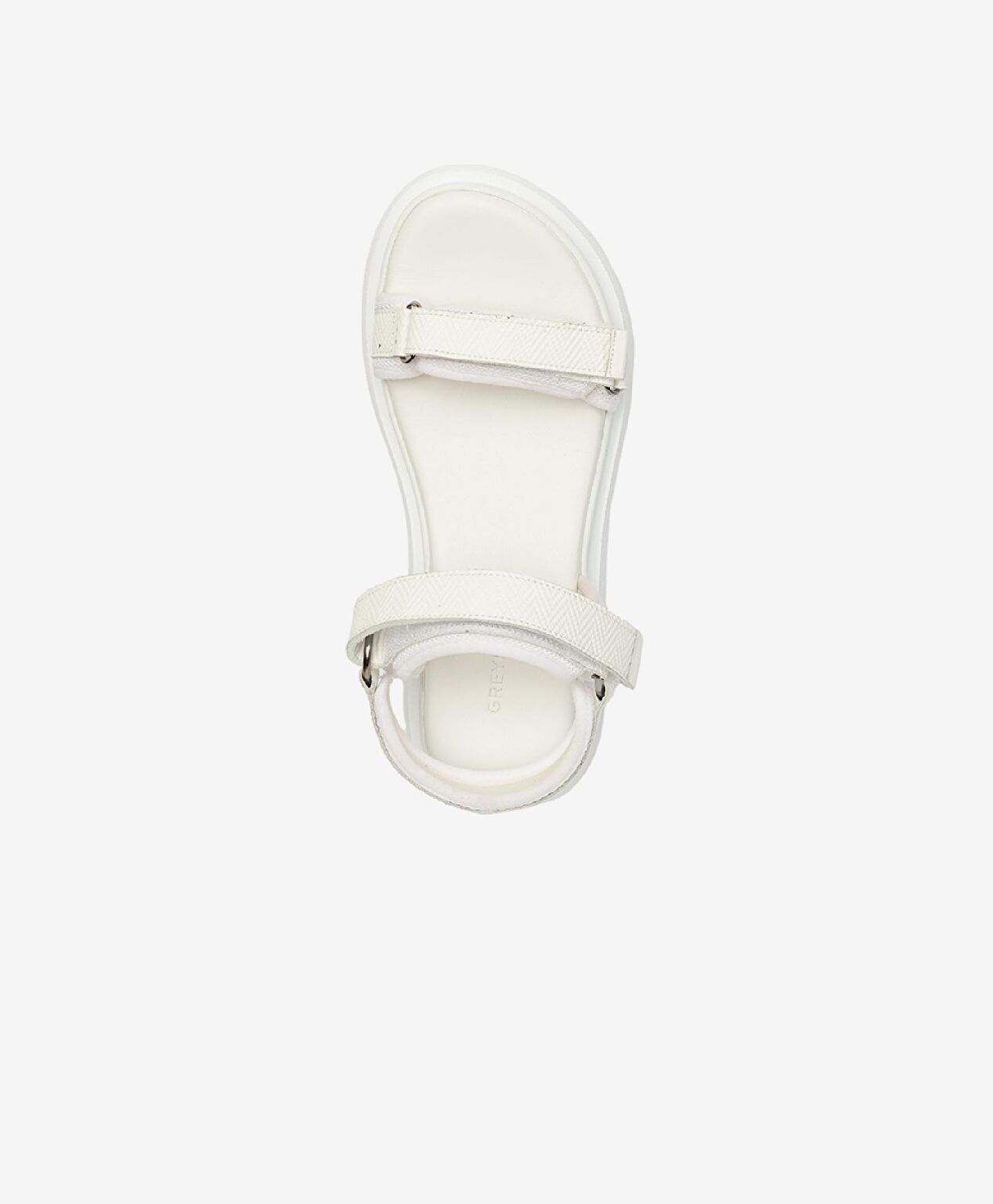 Kadın Beyaz Hakiki Deri Comfort Sandalet - 4