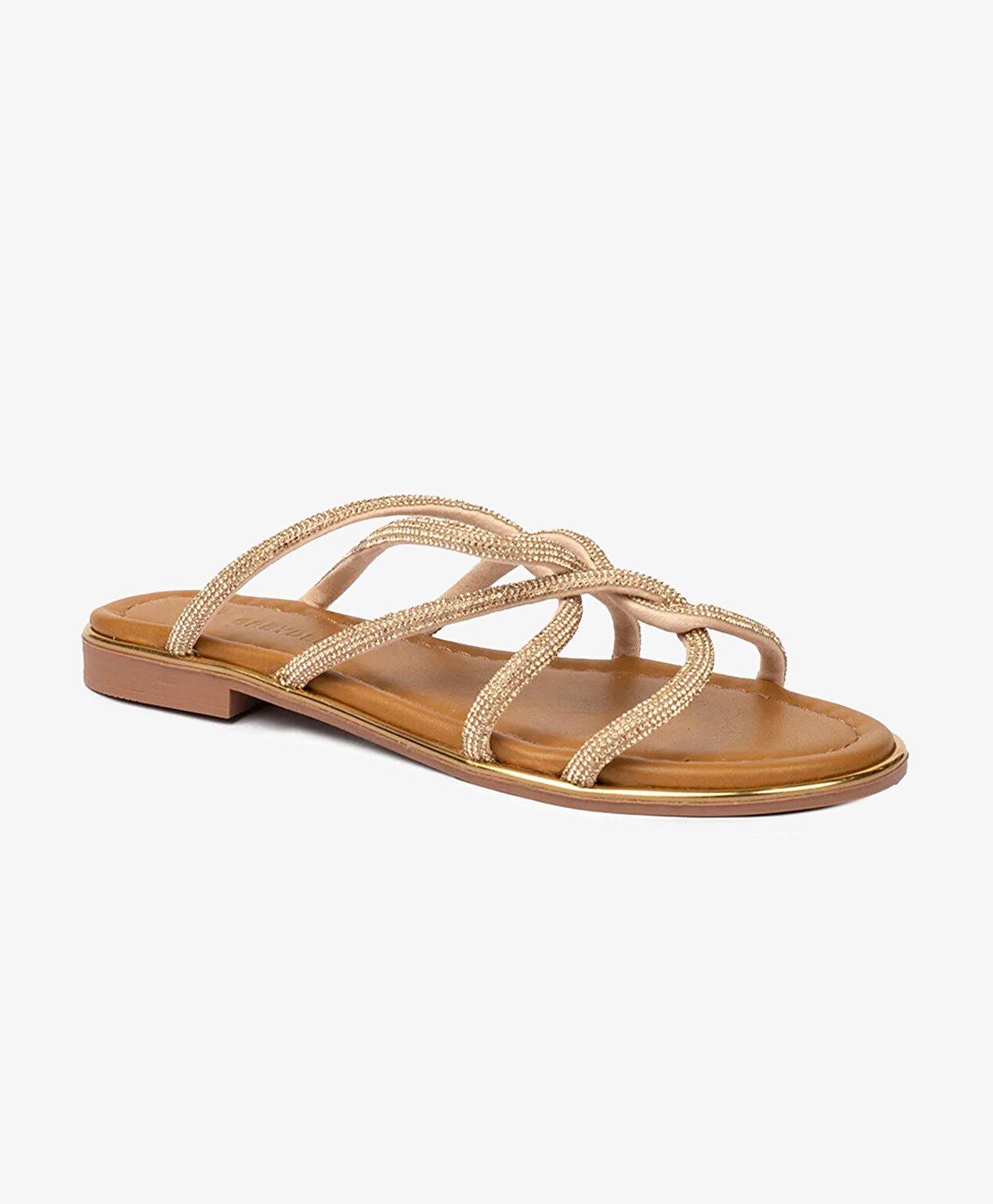 Kadın Pembe Hakiki Deri Terlik - 2