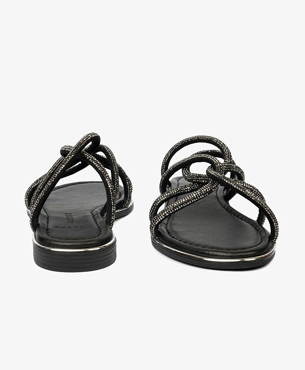 Kadın Siyah Hakiki Deri Terlik - 7