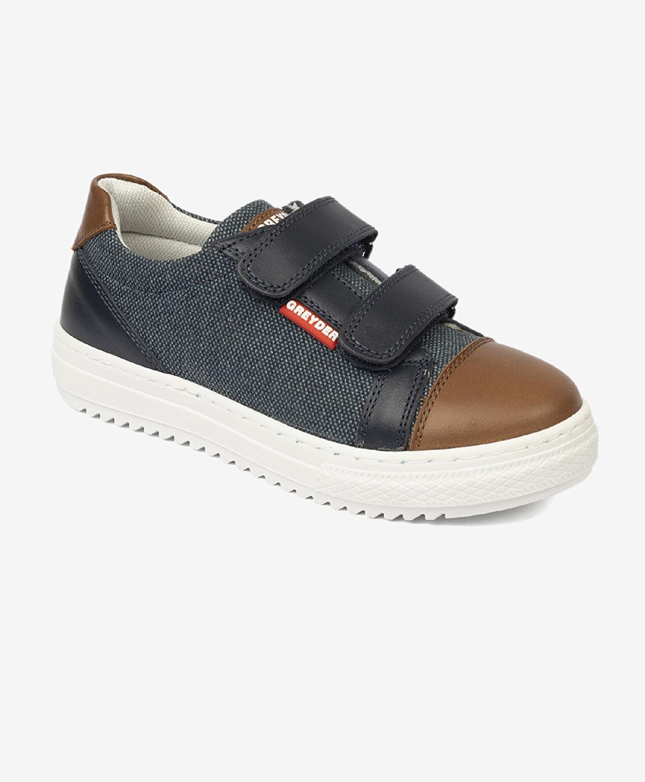 Erkek Çocuk Lacivert Hakiki Deri Sneaker Ayakkabı - 2