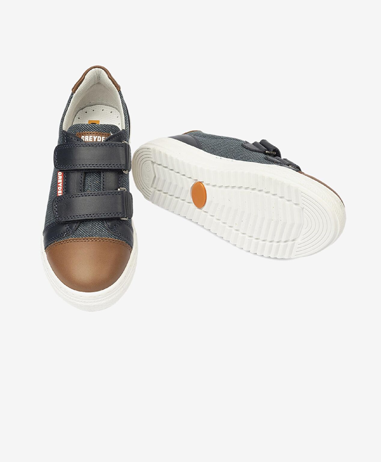 Erkek Çocuk Lacivert Hakiki Deri Sneaker Ayakkabı - 6