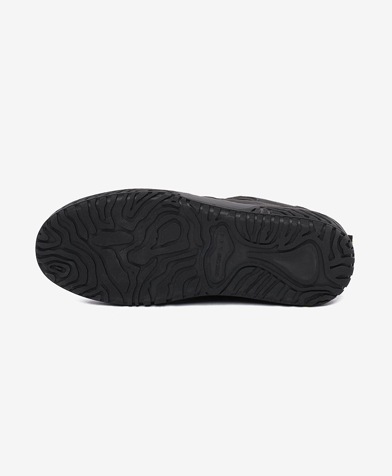 Erkek Siyah Hakiki Deri Sneaker Ayakkabı - 6