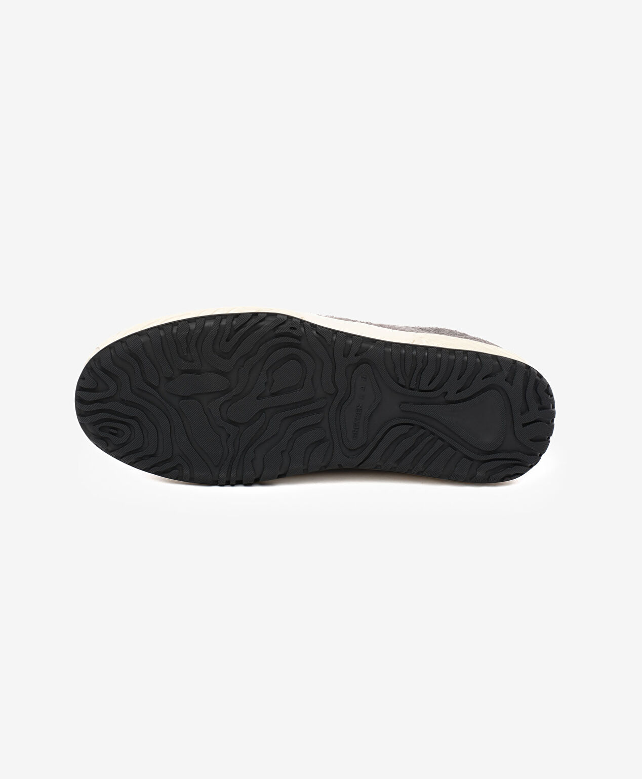 Erkek Gri Hakiki Deri Sneaker Ayakkabı - 6