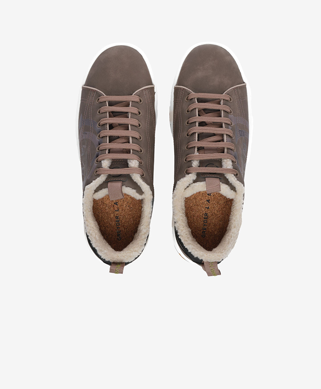 Erkek Kahverengi Hakiki Deri Sneaker Ayakkabı - 5