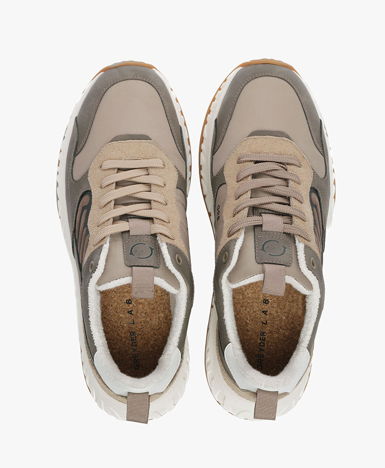 Greyder LAB Erkek Taba Hakiki Deri Spor Ayakkabı - 5