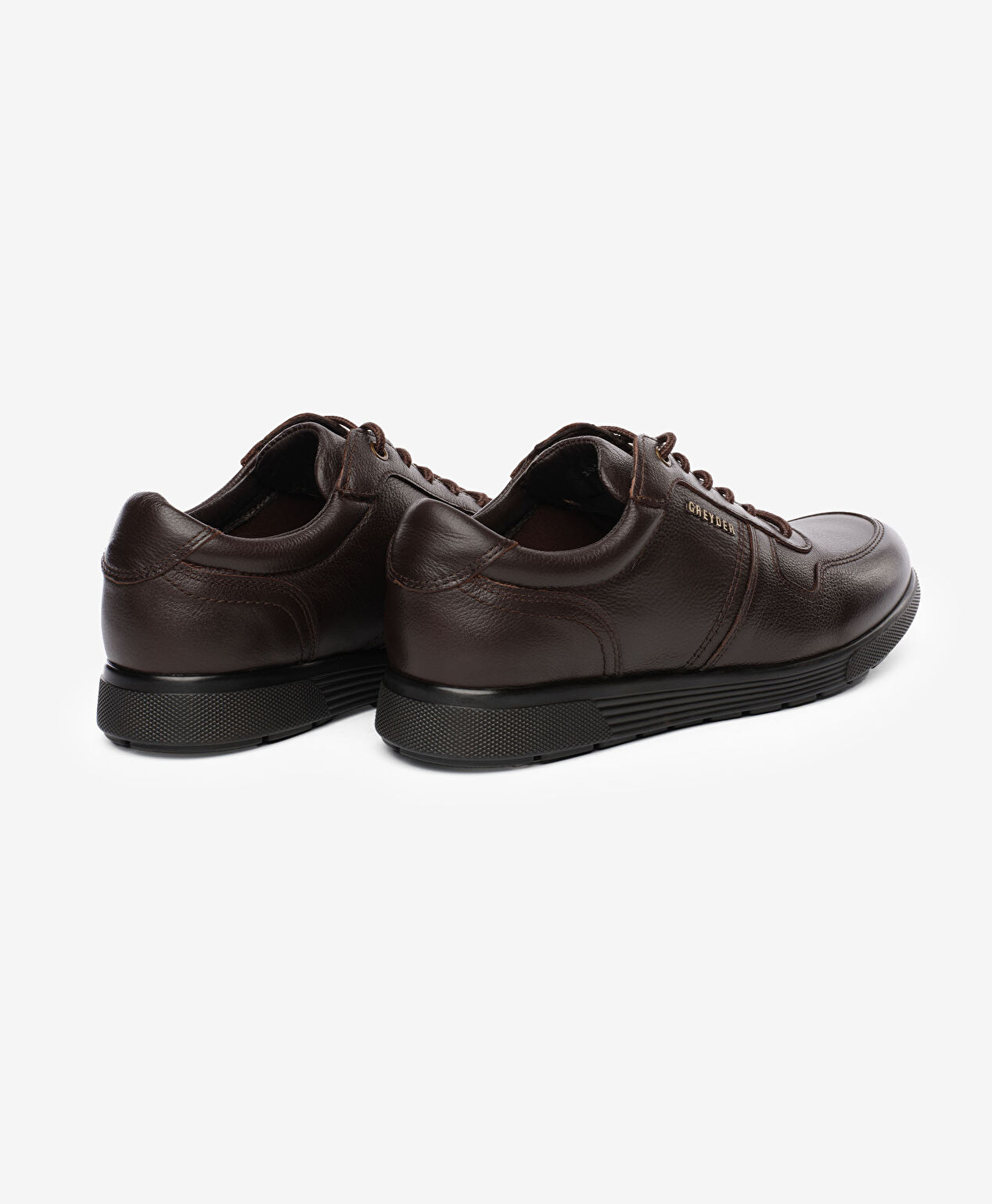 Erkek Kahverengi Hakiki Deri Comfort Ayakkabı - 4