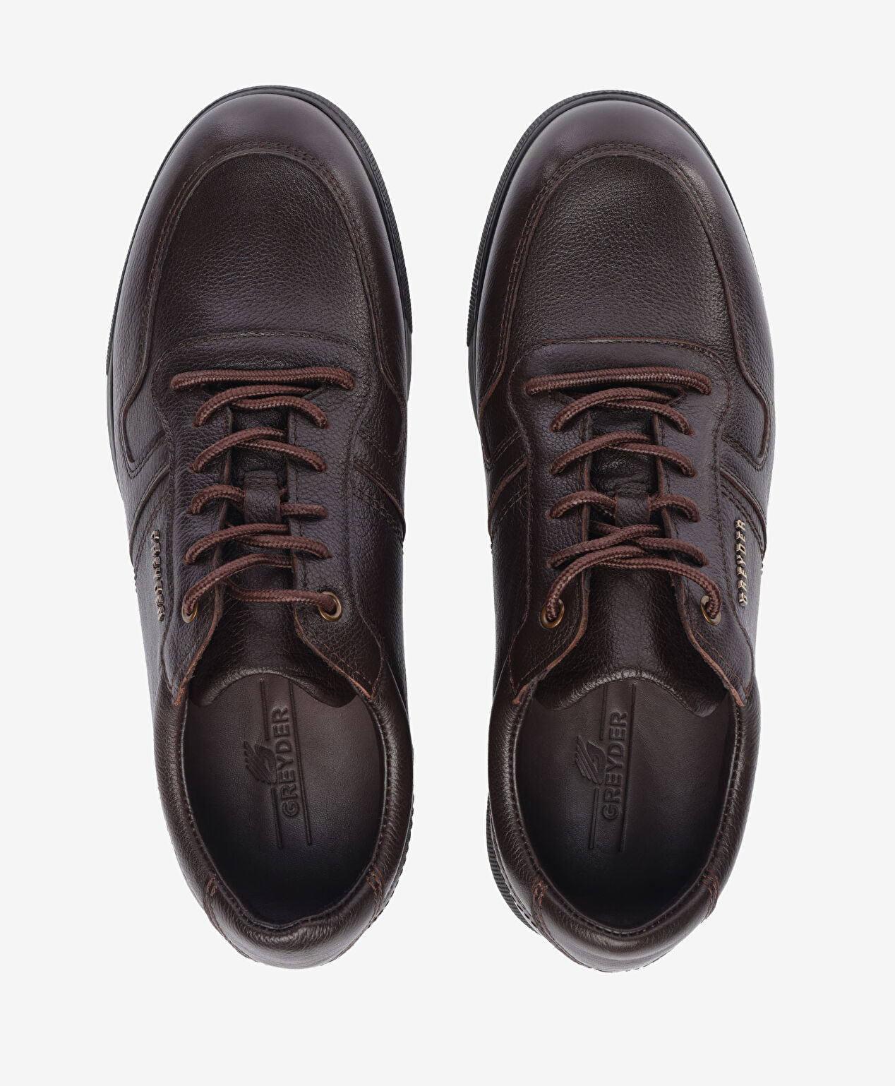 Erkek Kahverengi Hakiki Deri Comfort Ayakkabı - 5