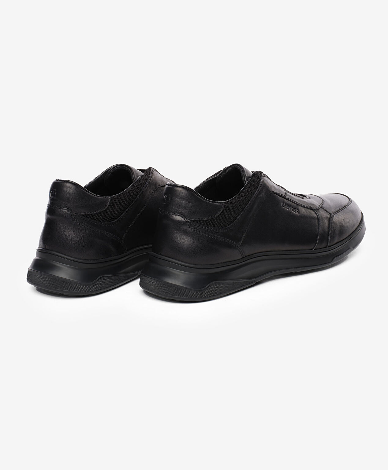 Erkek Siyah Hakiki Deri Comfort Ayakkabı - 4