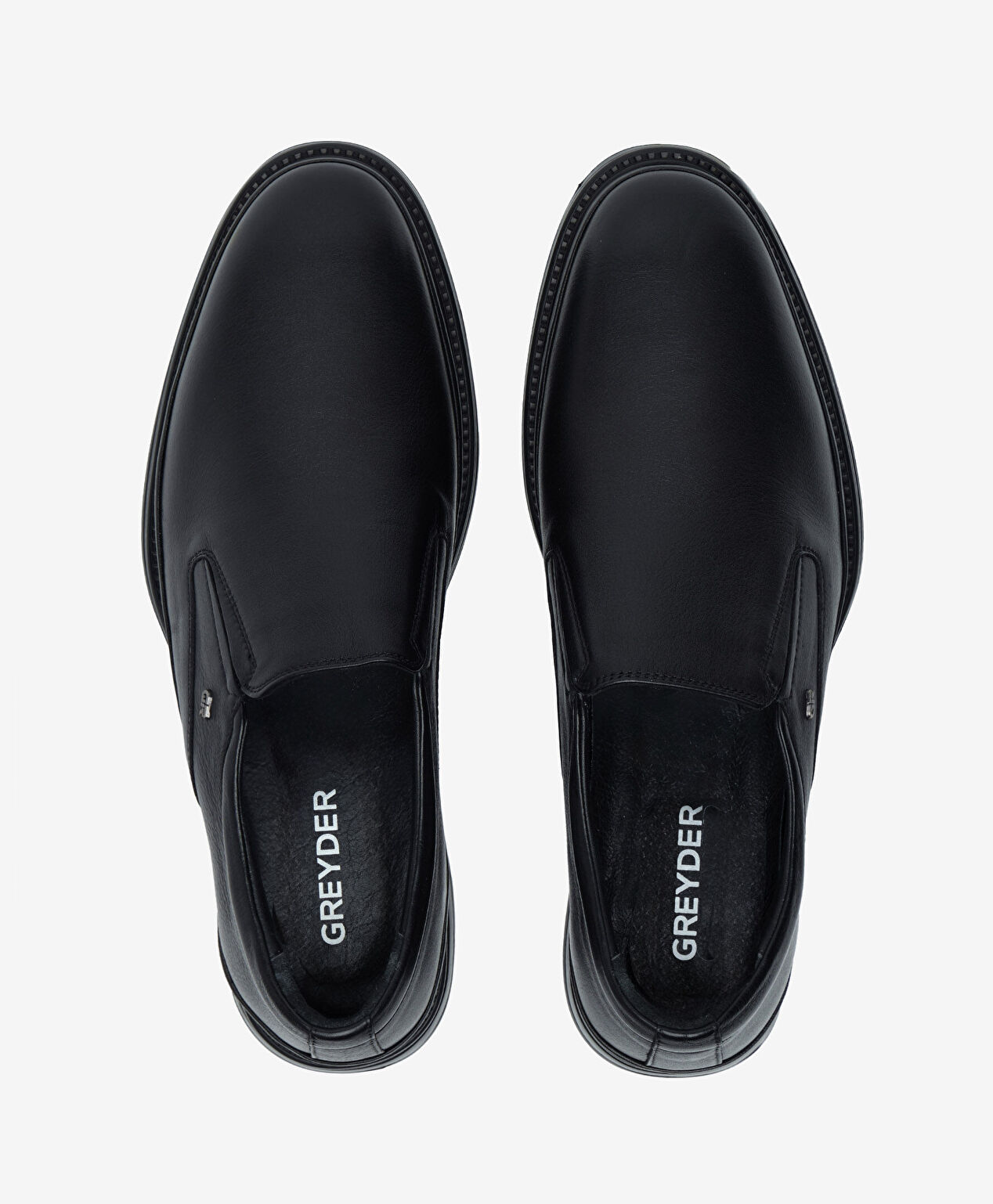 Erkek Siyah Hakiki Deri Comfort Ayakkabı - 5