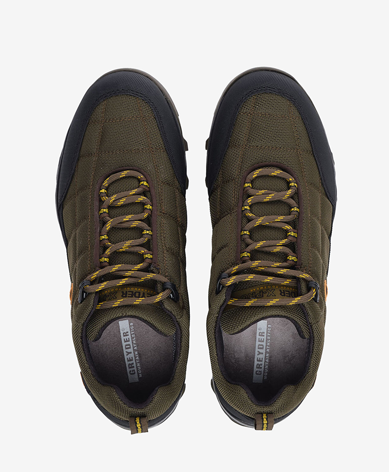 Erkek Haki Hakiki Deri Su Geçirmez Outdoor Ayakkabı - 5