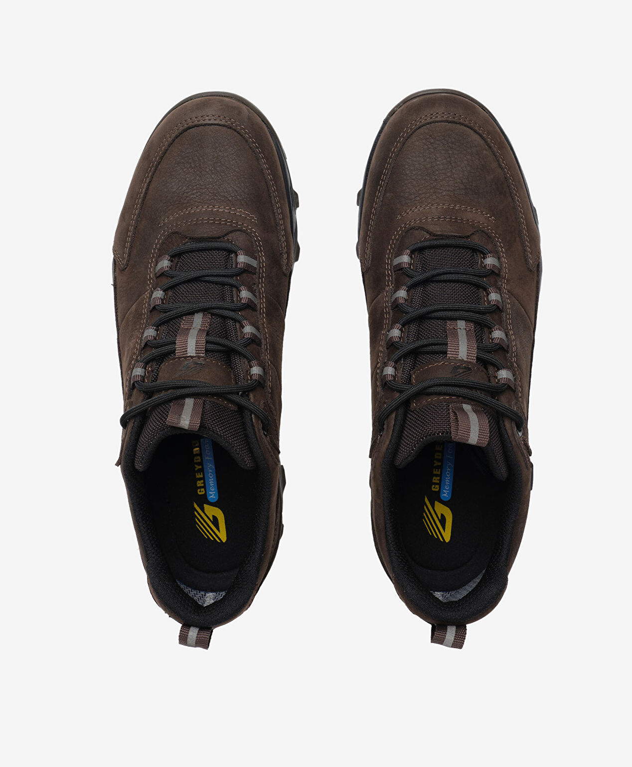 Erkek Duman Hakiki Deri Su Geçirmez Outdoor Ayakkabı - 5