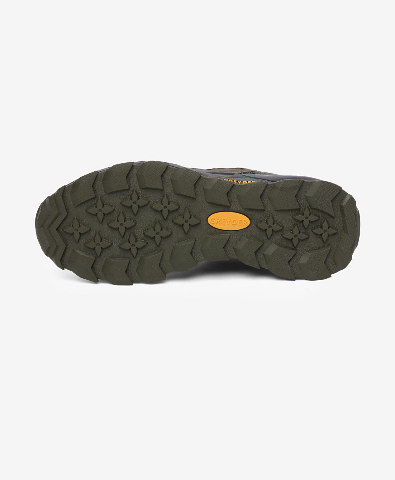 Erkek Haki Siyah Hakiki Deri Su Geçirmez Outdoor Ayakkabı - 6