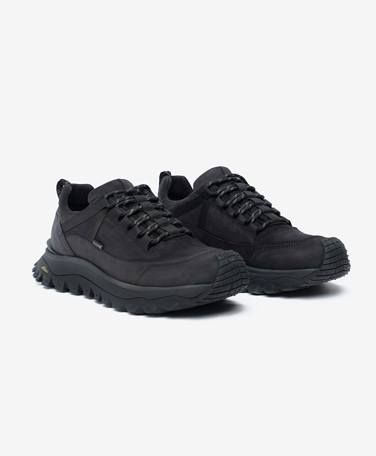 Erkek Siyah Hakiki Deri Su Geçirmez Outdoor Ayakkabı - 3