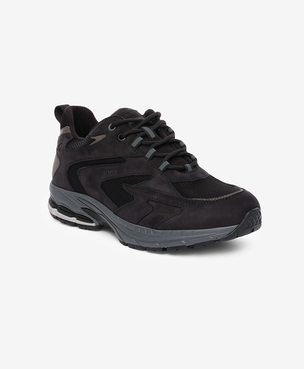 Erkek Siyah Hakiki Deri Su Geçirmez Ayakkabı - 2