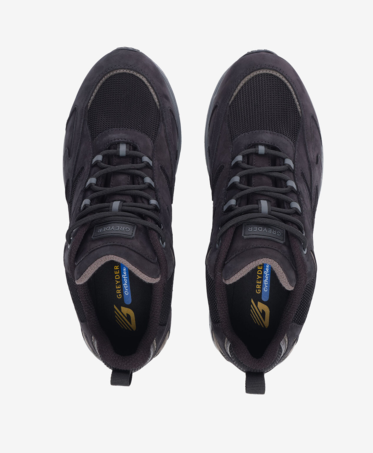 Erkek Siyah Hakiki Deri Su Geçirmez Ayakkabı - 5