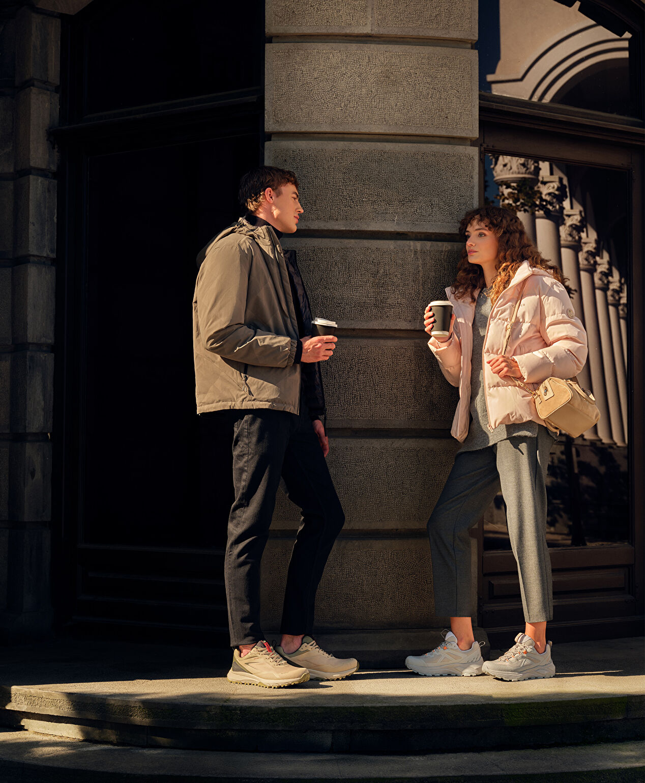 Erkek Bej Su Geçirmez Outdoor Ayakkabı - 8