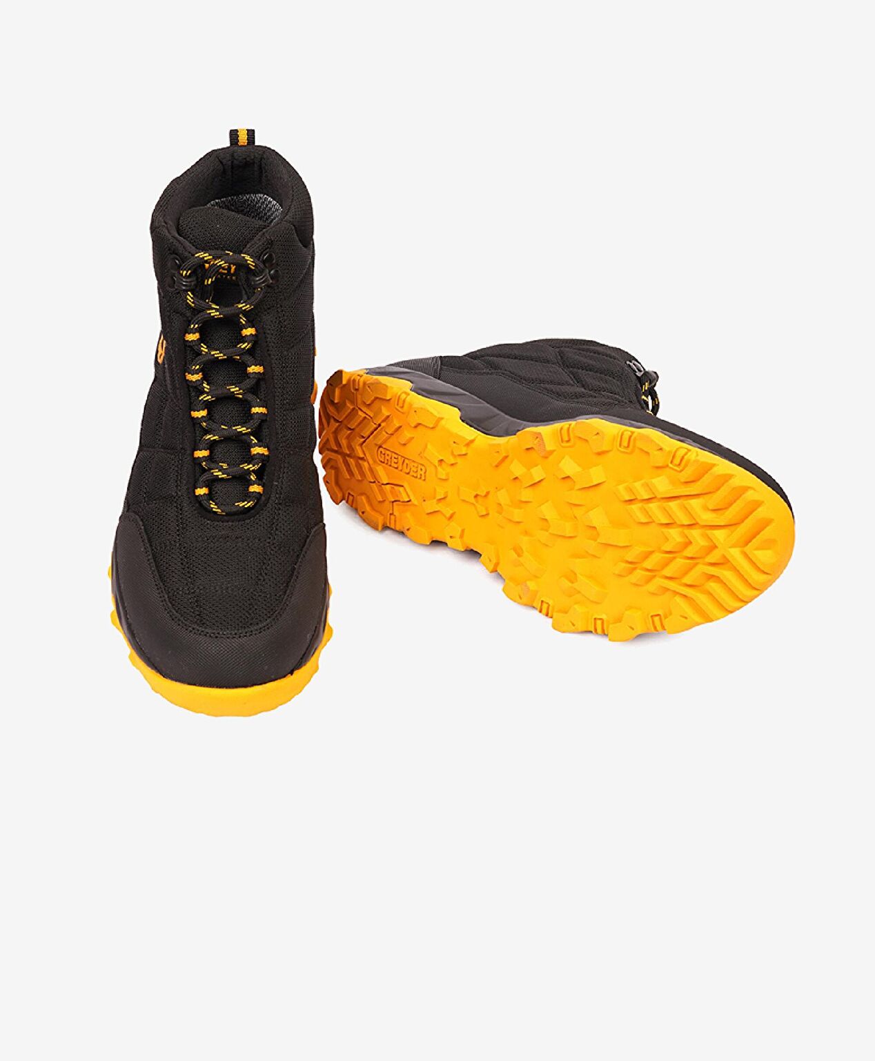 Erkek Siyah Sarı Outdoor Bot - 7