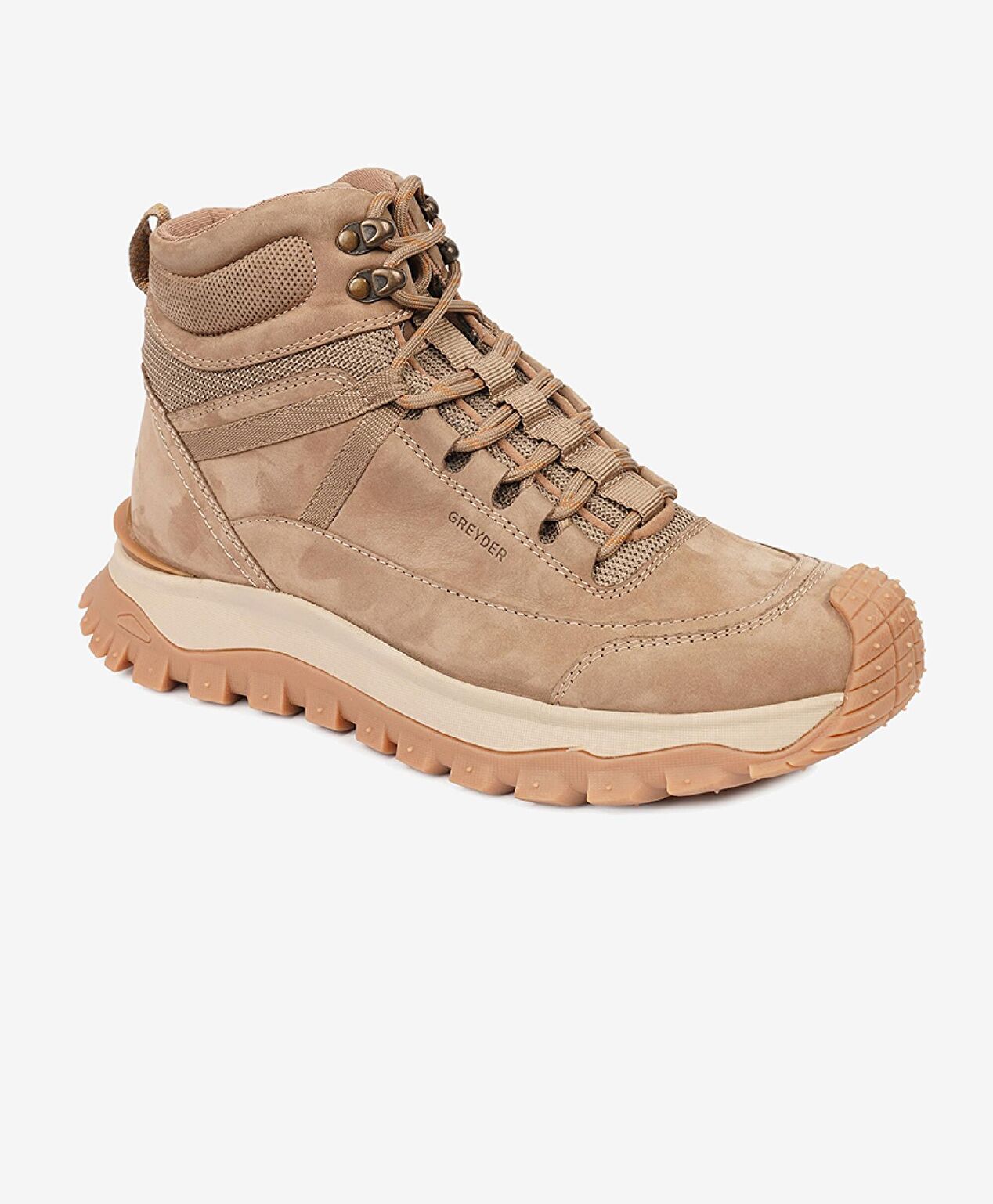 Erkek Vizon Hakiki Deri Su Geçirmez Outdoor Bot - 1