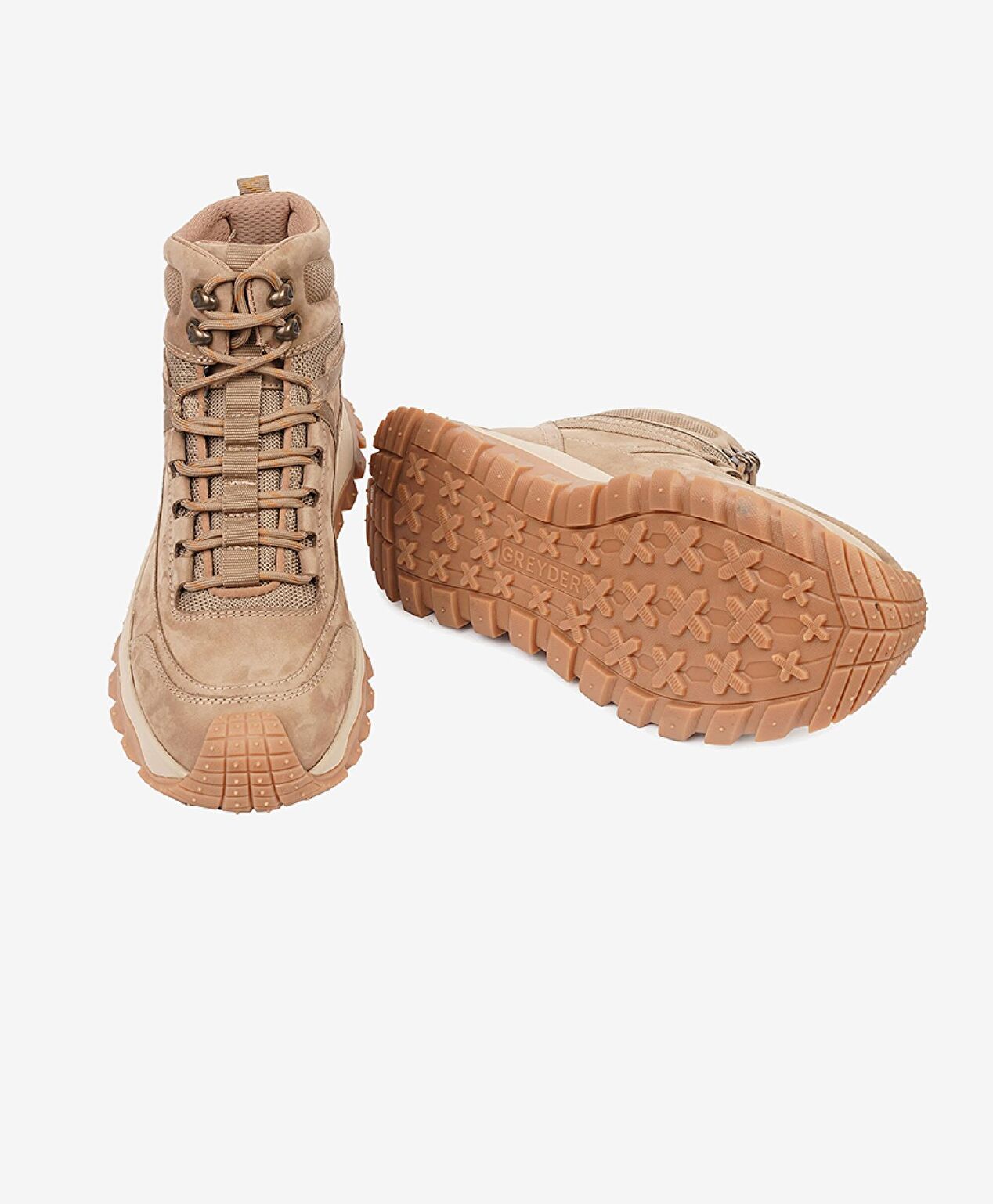 Erkek Vizon Hakiki Deri Su Geçirmez Outdoor Bot - 7