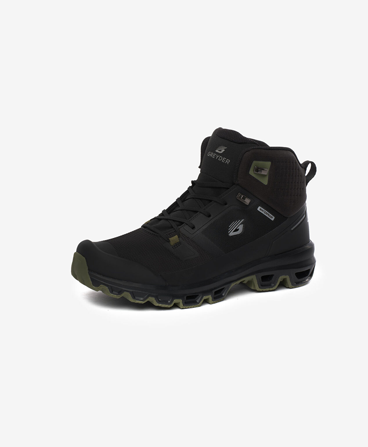 Erkek Siyah Su Geçirmez Outdoor Bot - 2