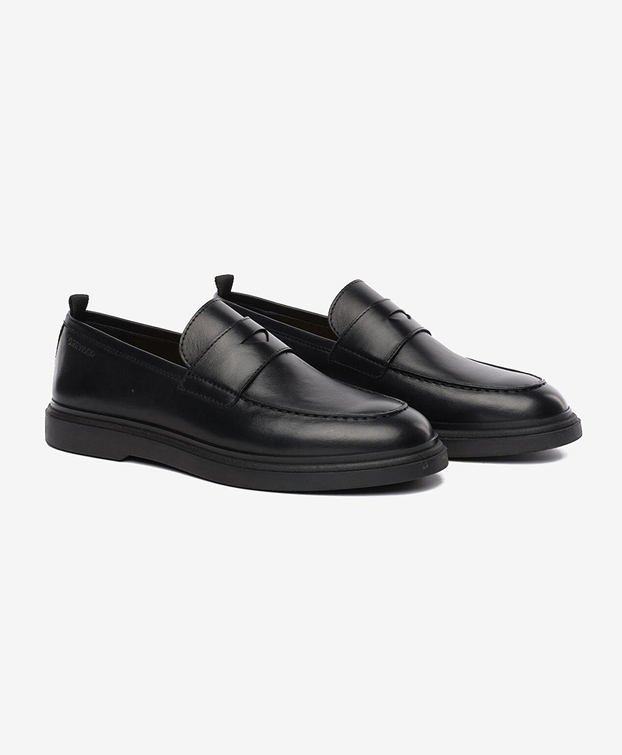 Erkek Siyah Hakiki Deri Loafer Ayakkabı - 3
