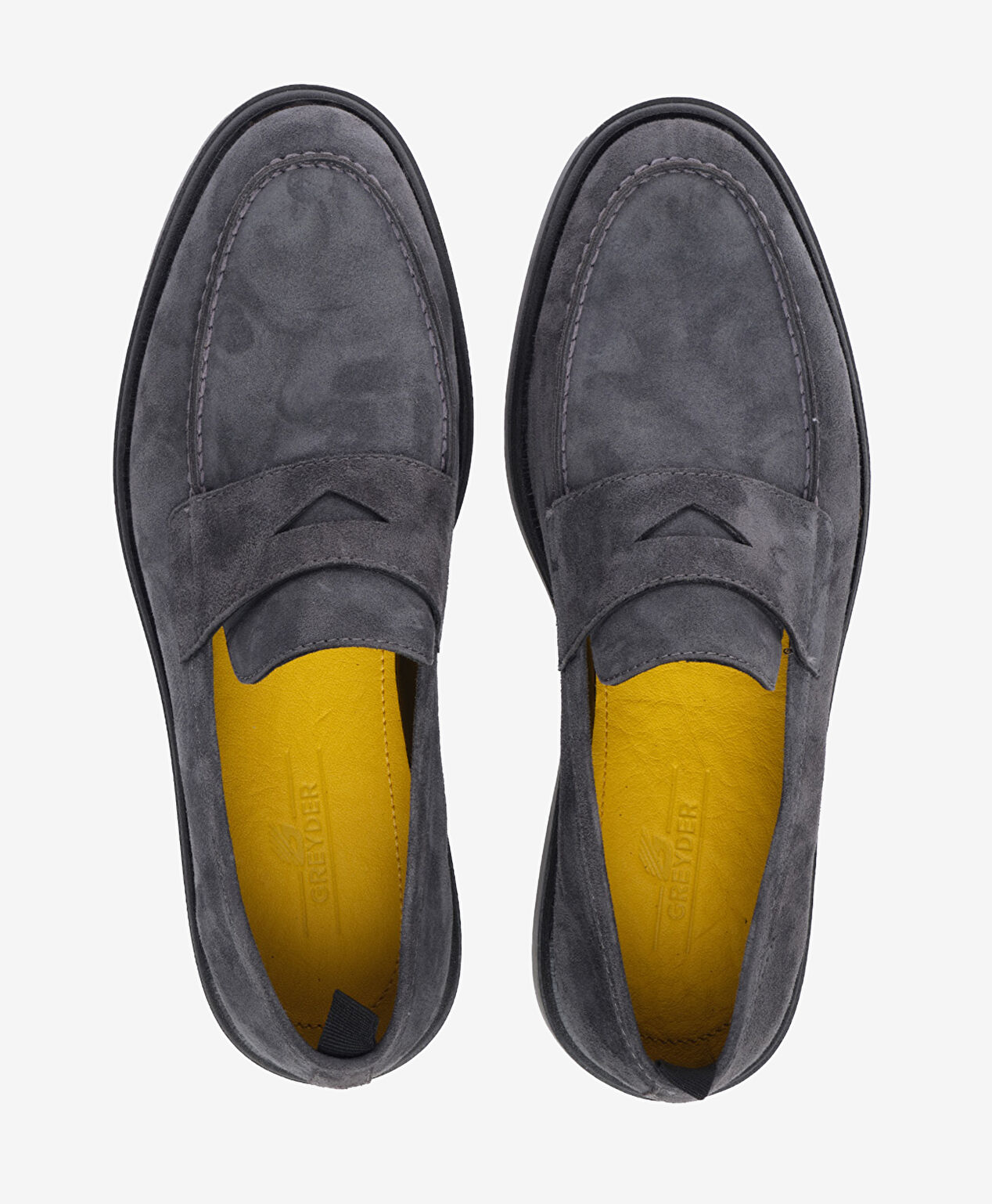 Erkek Füme Hakiki Deri Loafer Ayakkabı - 5