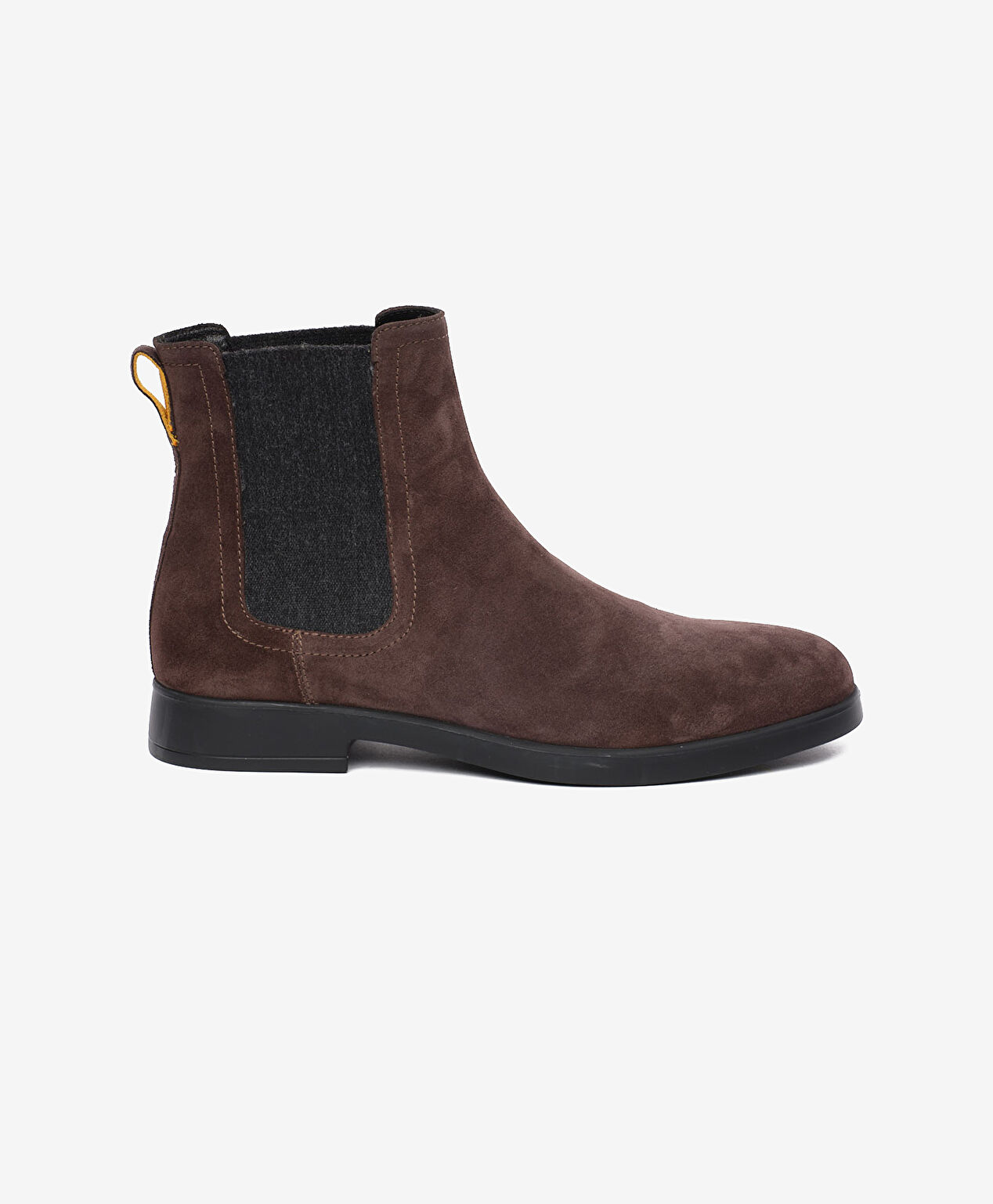 Erkek Kahverengi Süet Hakiki Deri Chelsea Bot - 1