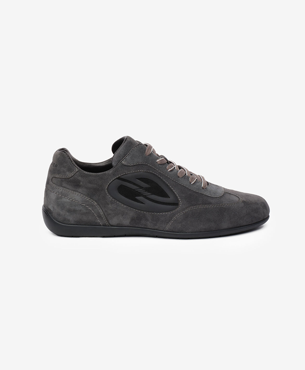 Erkek Füme Hakiki Deri Sneaker Ayakkabı - 1