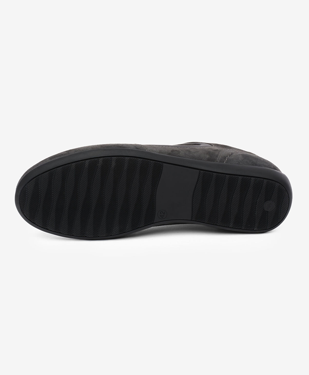Erkek Füme Hakiki Deri Sneaker Ayakkabı - 6