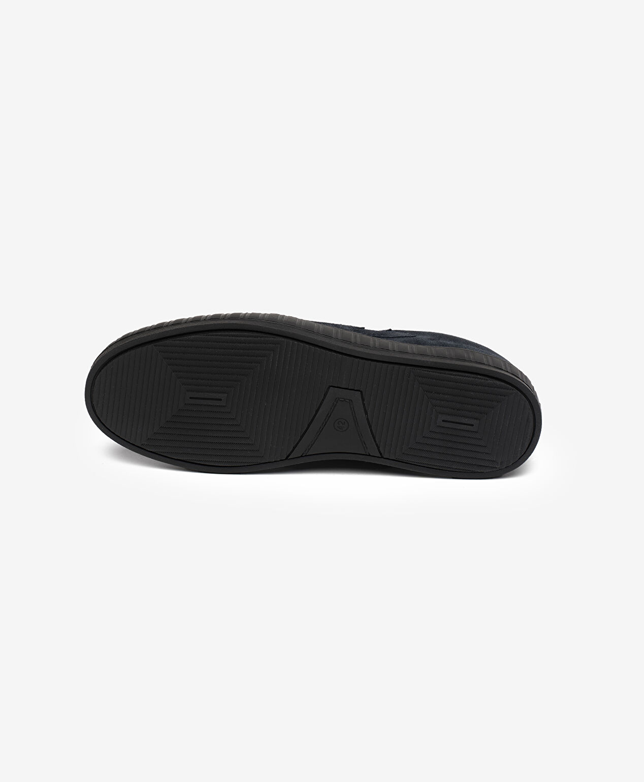 Erkek Lacivert Hakiki Deri Sneaker Ayakkabı - 6