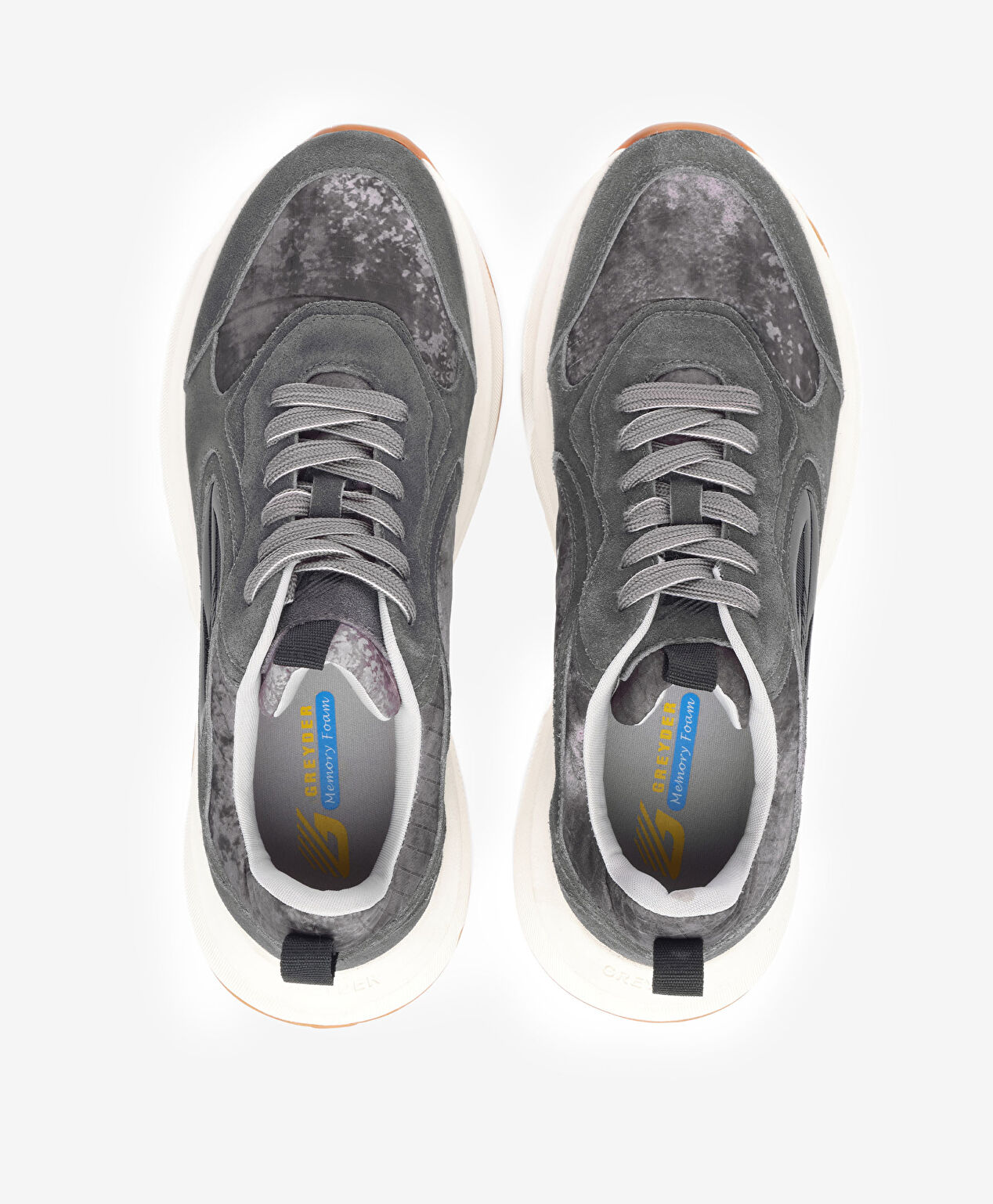 Erkek Siyah Hakiki Deri Spor Ayakkabı - 5