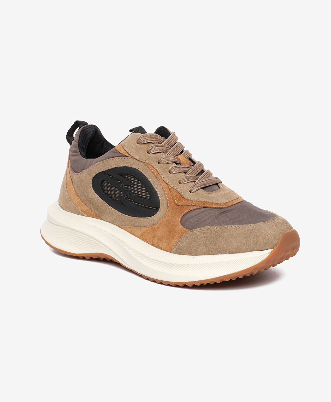 Erkek Vizon Hakiki Deri Spor Ayakkabı - 2