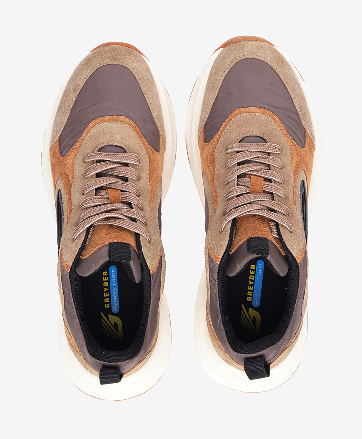 Erkek Vizon Hakiki Deri Spor Ayakkabı - 5