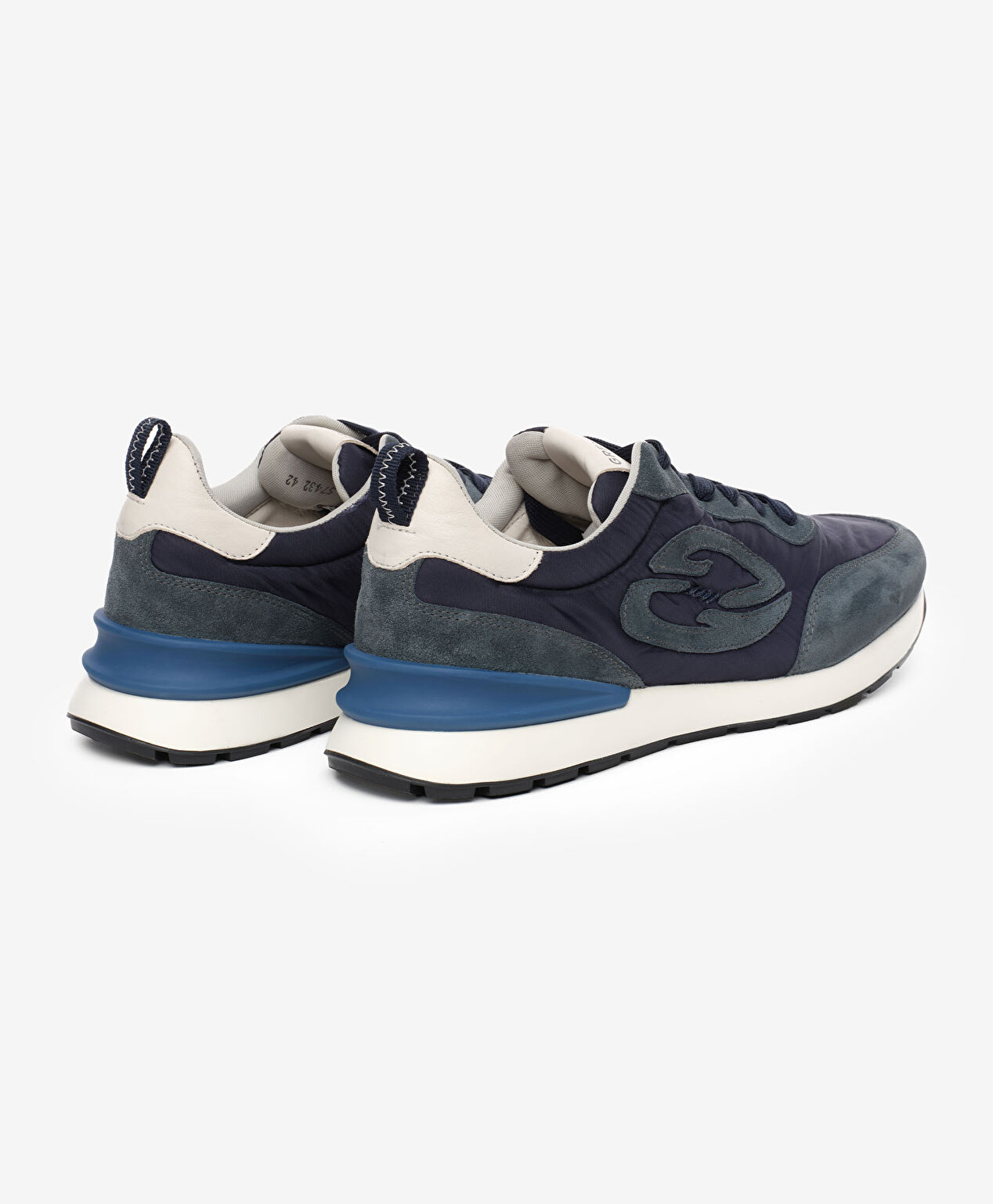 Erkek Lacivert Hakiki Deri Spor Ayakkabı - 4