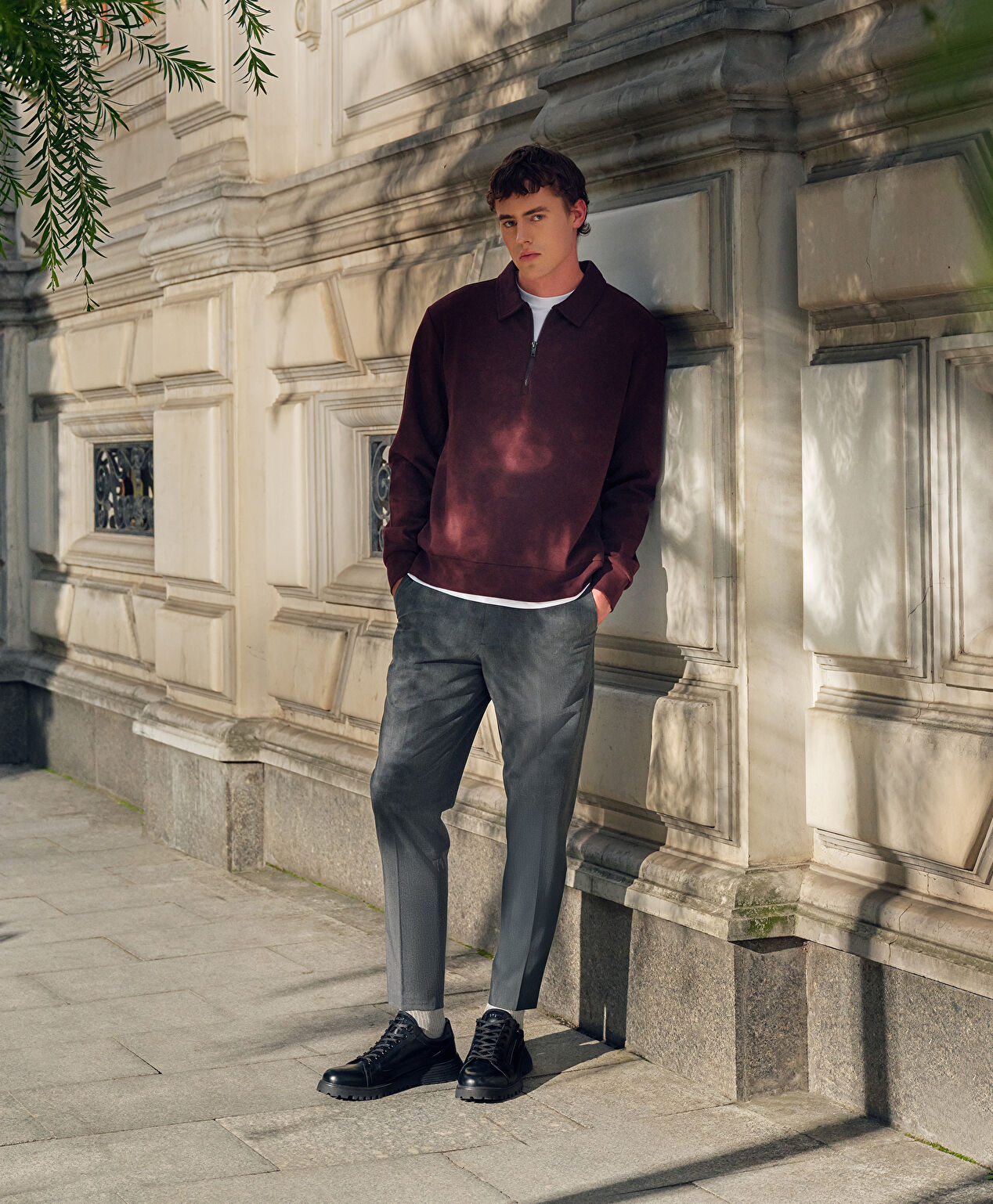 Erkek Siyah Hakiki Deri Ayakkabı - 7